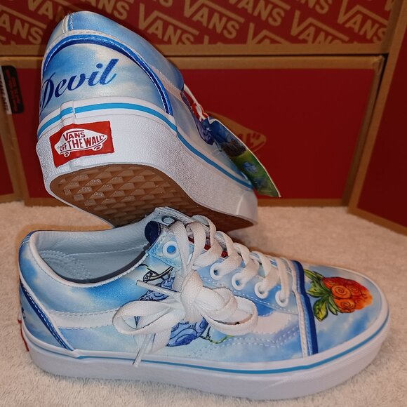 Vans Men's 3.5/Women's 5 One Piece x Old Skool 'Devil Fruit' VN0007NT7WM - Picture 6 of 13